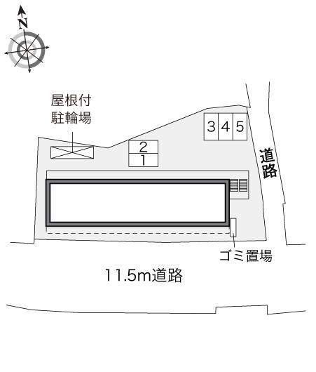 熊大東(34845)の駐車配置図