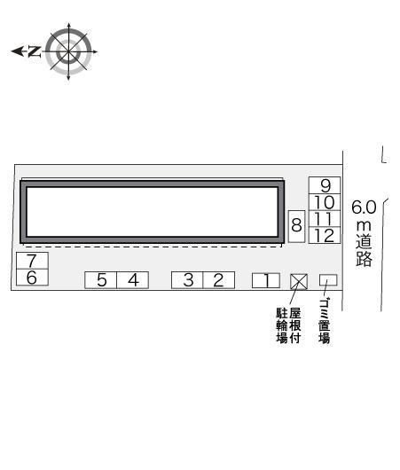 シャルマン ドミール(31854)の駐車配置図