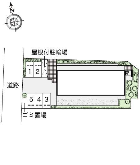 ゆーとぴあ(47574)の駐車配置図