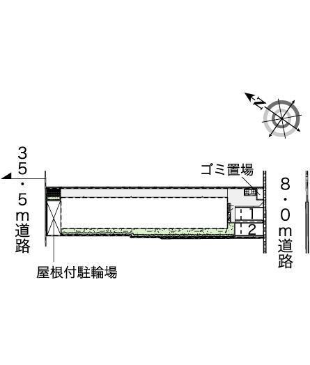 春日井(43662)の駐車配置図
