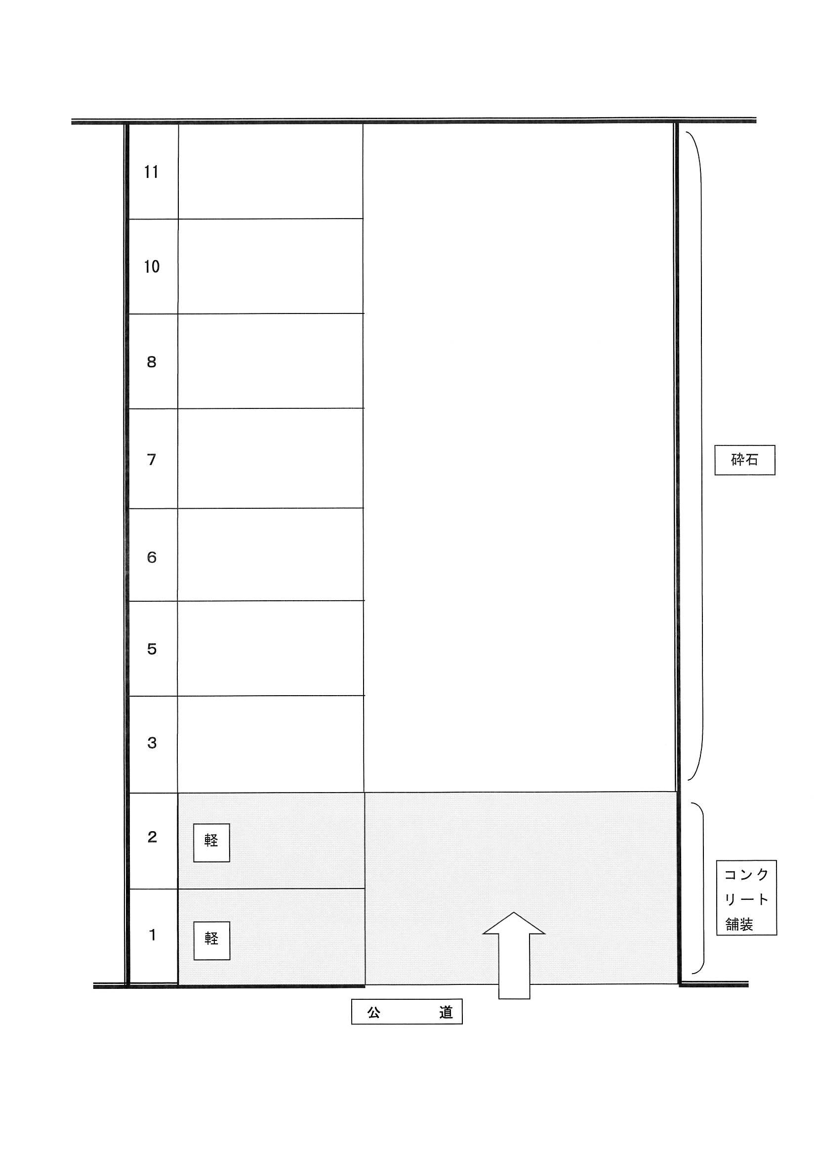 592の駐車配置図