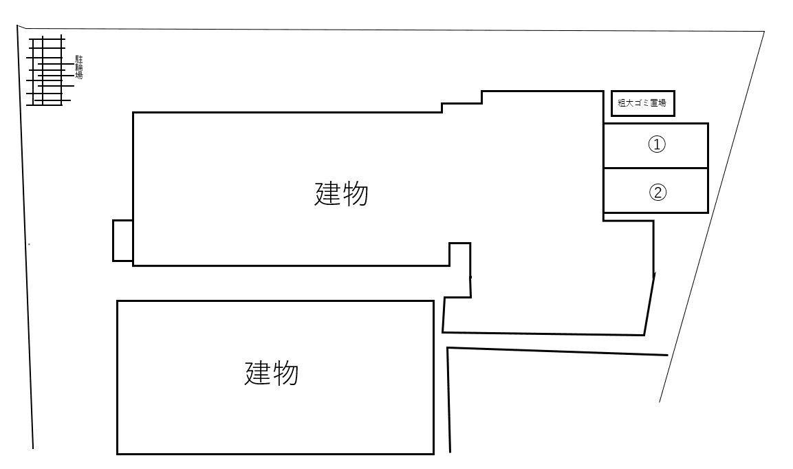 ラフィスタ蒲田南の駐車配置図