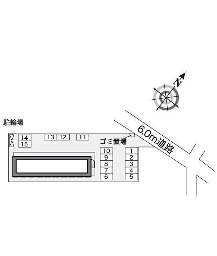 リジエール(26251)の駐車配置図