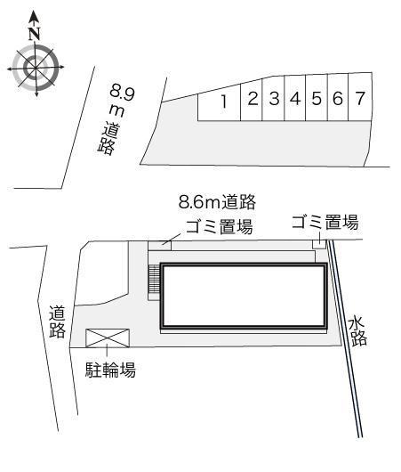 清和(20890)の駐車配置図