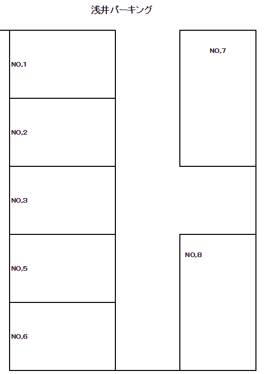 520023の駐車配置図