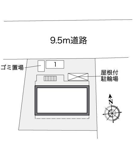 シンシア デューク(39200)の駐車配置図