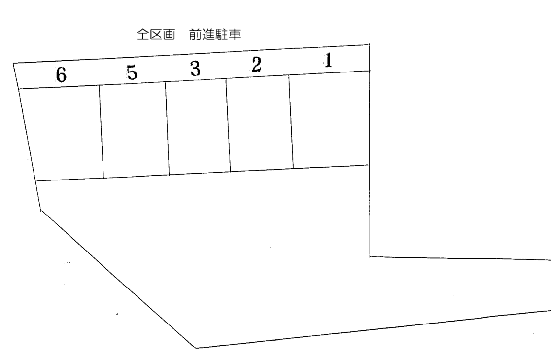 吉井町9100151駐車場の駐車配置図