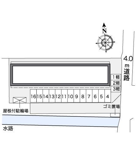 瀬戸内(38898)の駐車配置図