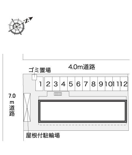 パストラルM&A(30966)の駐車配置図