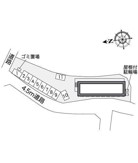 丸(27786)の駐車配置図