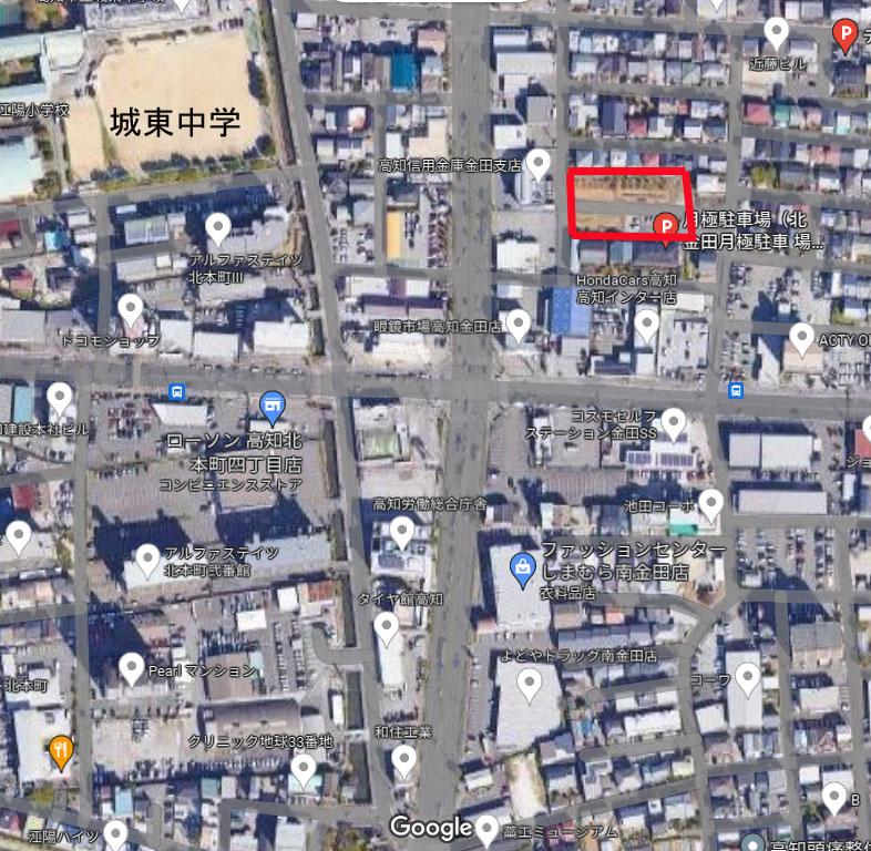 北金田月極駐車場の外観・駐車場イメージ1枚目