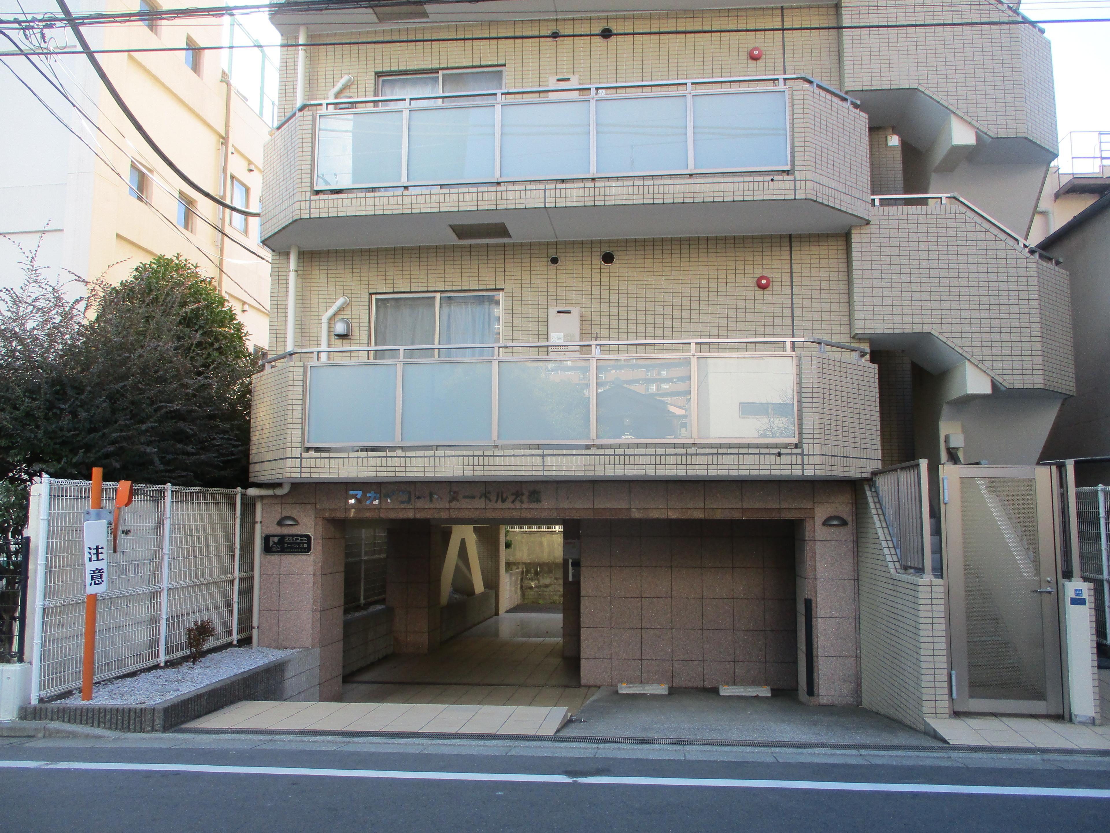 スカイコートヌーベル大森の外観・駐車場イメージ1枚目