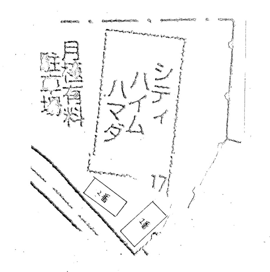 シティハイム浜田駐車場の駐車配置図