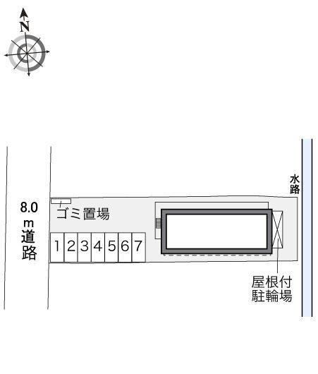 伊勢(28285)の駐車配置図