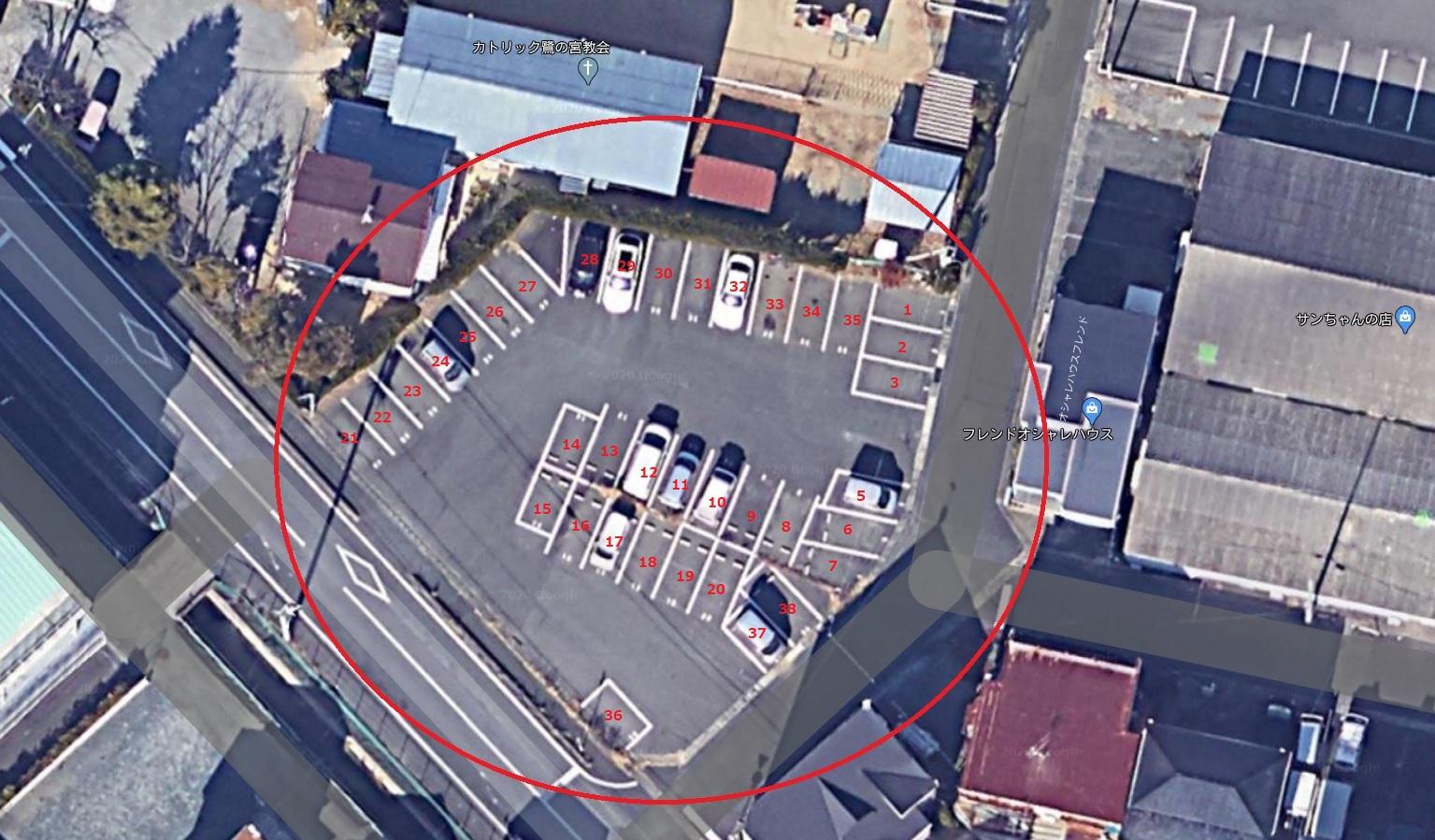 豊田鷺ノ宮駐車場の外観・駐車場イメージ1枚目