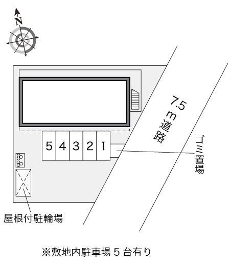 十禅寺(23099)の駐車配置図