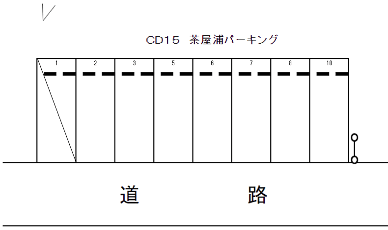 320015の駐車配置図