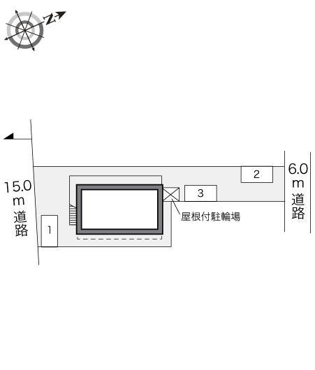 幸αⅡ(24460)の駐車配置図