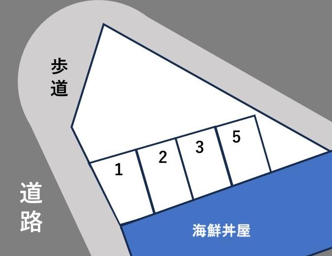 ナカスジ6・リンクパークの駐車配置図