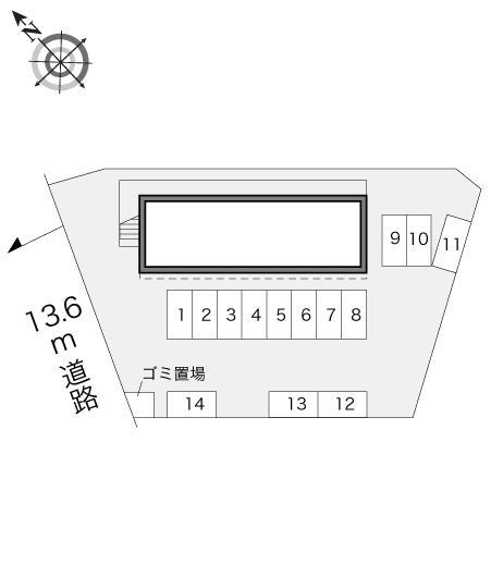 TAISEI(17657)の駐車配置図