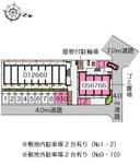 クレイノエスポワール(56766) 敷地外駐車場の駐車場