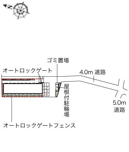 グリーンフィールド(47577)の駐車配置図
