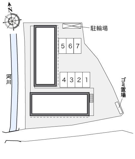 Blue Eye(29794)の駐車配置図