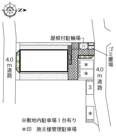 シャトレー(45056)の駐車配置図