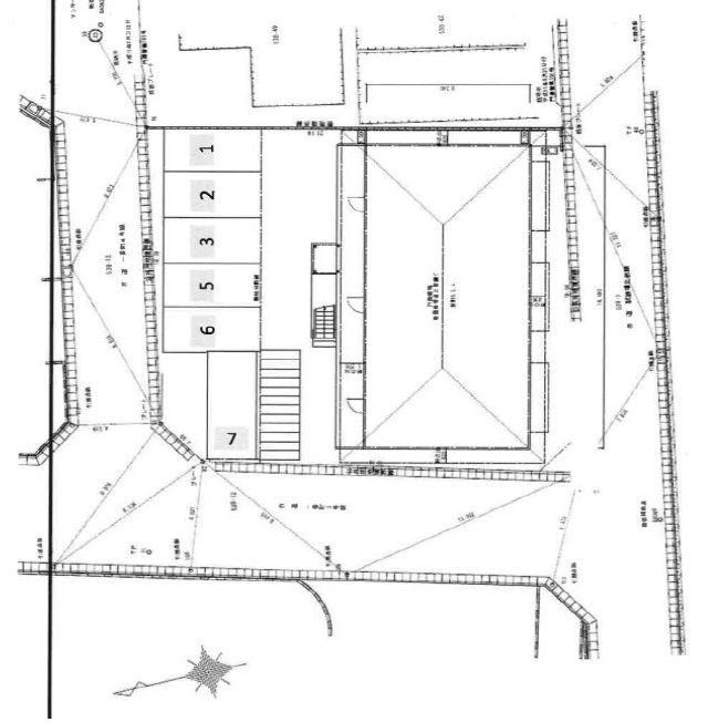 メープルの駐車配置図
