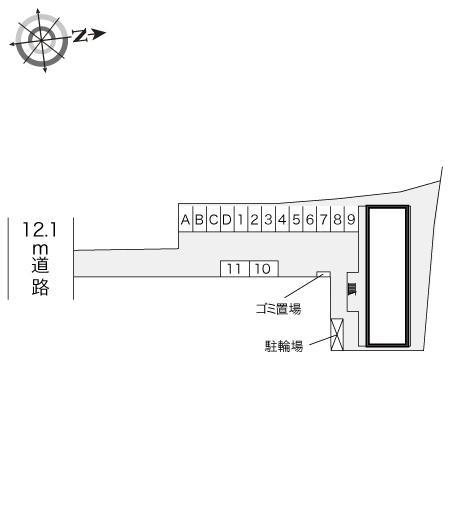 IKEJIRI(19283)の駐車配置図