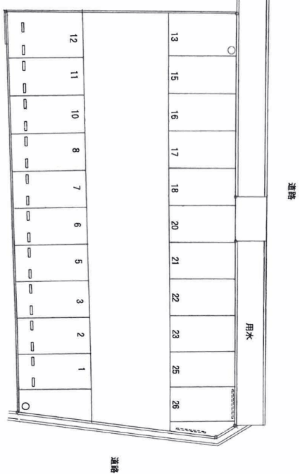 Y3パーキングの駐車配置図