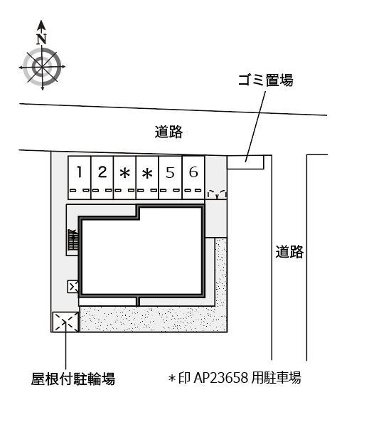 SUN(53853)の駐車配置図