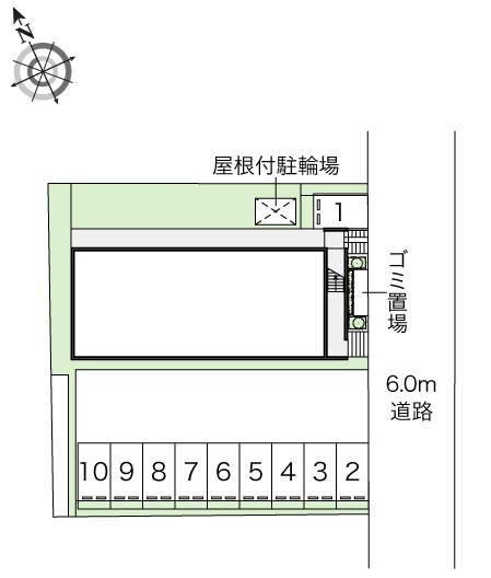 里(45862)の駐車配置図