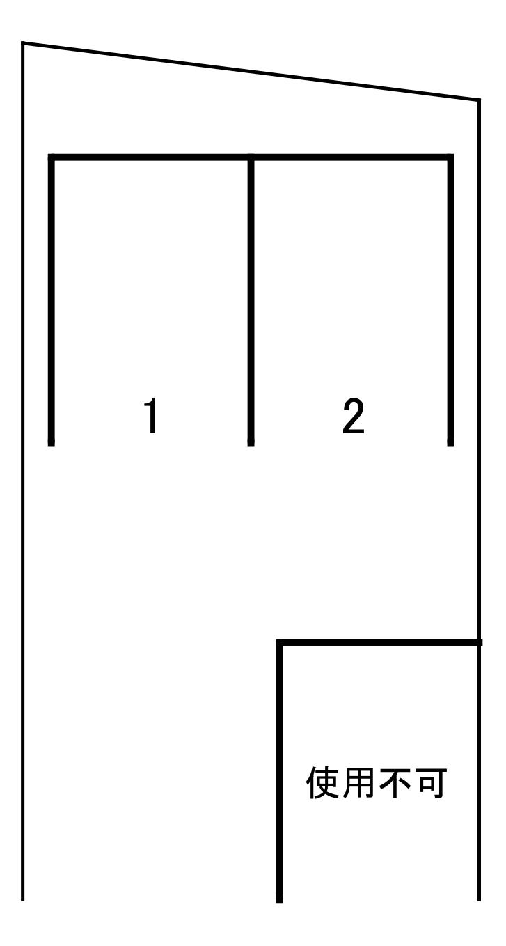 仲間町パーキング2の駐車配置図