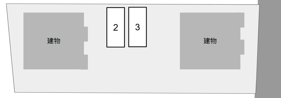 GRACE VILLA Bの駐車配置図
