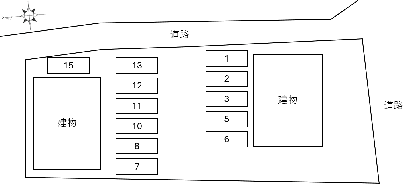 フォーリア Aの駐車配置図