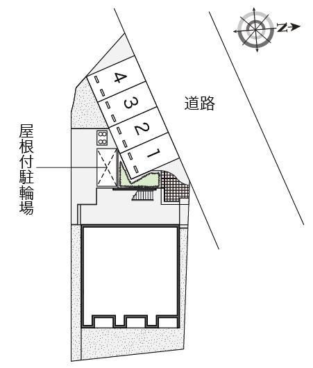 JINⅢ(54545)の駐車配置図