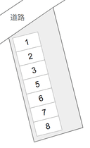 若尾駐車場の駐車場