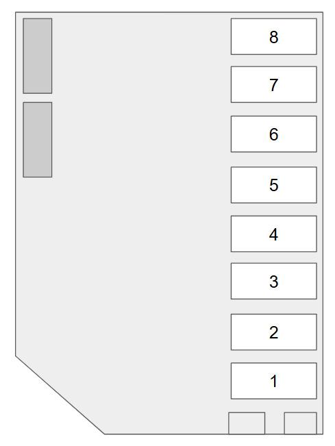キャリアパーキング第一の駐車配置図