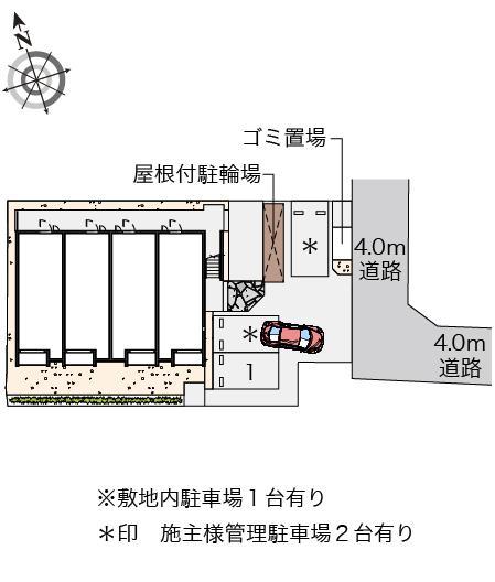 ミランダプチメゾン(57844)の駐車配置図