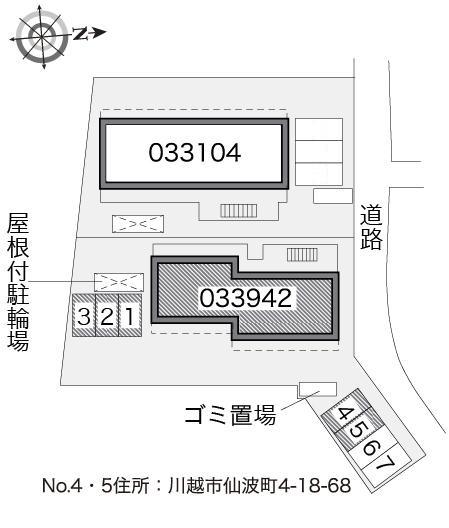 カーニバルⅡ(33942)の駐車配置図