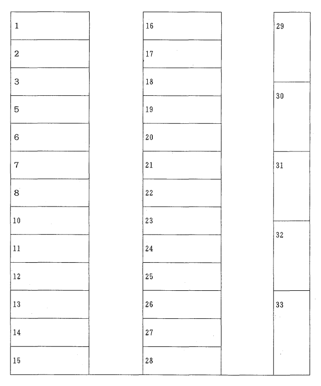 竹中(新)ガレージの駐車配置図