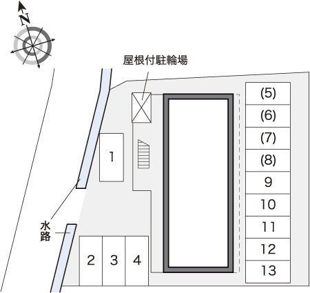 信州in2(16095)の駐車配置図