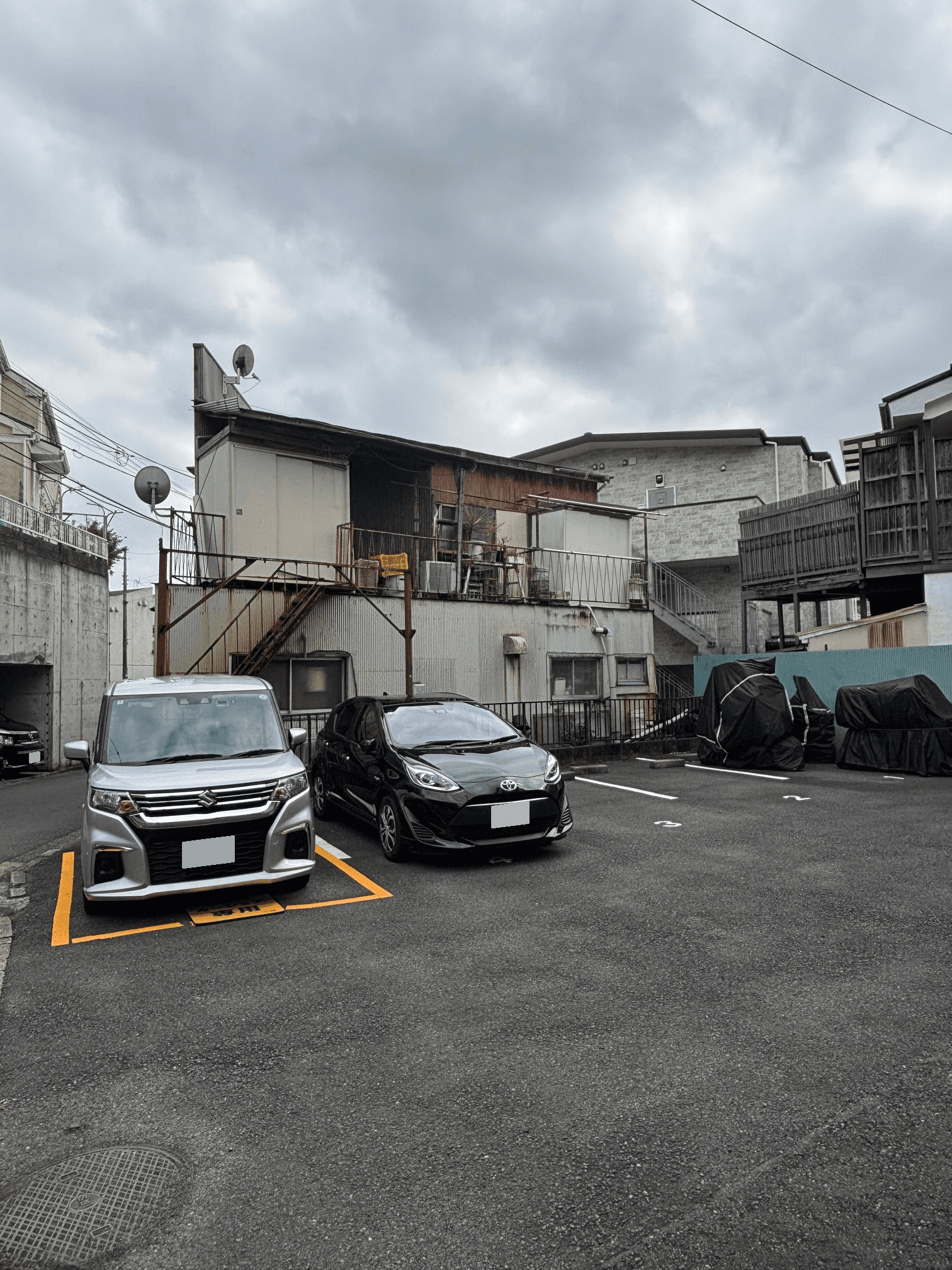 コーポトキワ駐車場の外観・駐車場イメージ1枚目