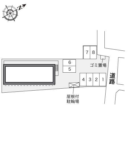 アムール nike(29307)の駐車配置図