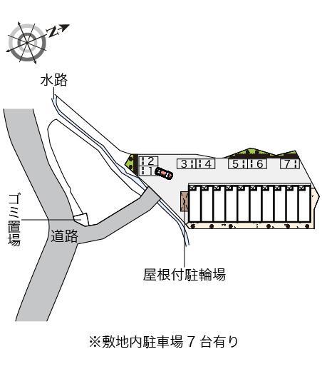 桜ヶ丘(48060)の駐車配置図
