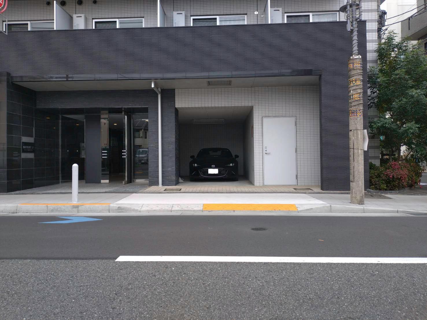 スカイコート世田谷等々力WESTの外観・駐車場イメージ1枚目