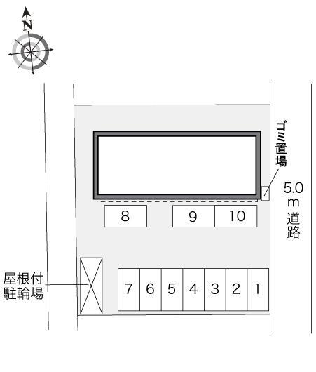 ビアンカ(29017)の駐車配置図