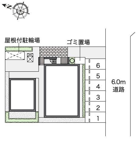 波(47392)の駐車配置図