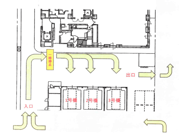 井門札幌パークフロントビル駐車場の駐車配置図
